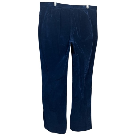 NORTHERN REFLECTIONS  Corduroy Blue Wide Leg Pants Casual 36x38 Essential Slim - Picture 3 of 8